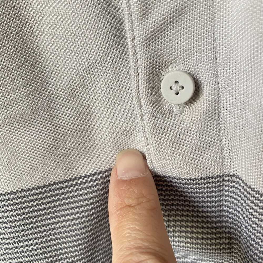 Lululemon Tech Pique Polo Shirt Live In Practice Golf Short Sleeve Mens Large M - Picture 14 of 14